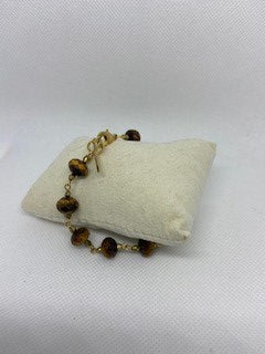 Beautiful bracelet with a little cross.